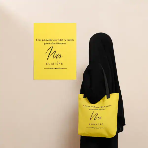 Tote bag « Nur » – Lumière