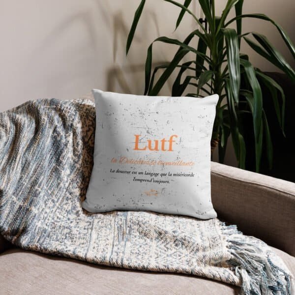Coussin Lutf Douceur 1 délicatesse qui soigne le cœur