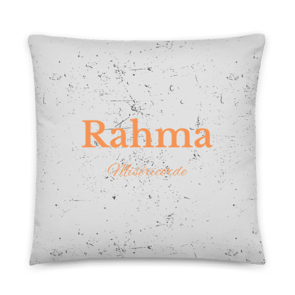 Coussin islam “Rahma” – 1 miséricorde qui apaise
