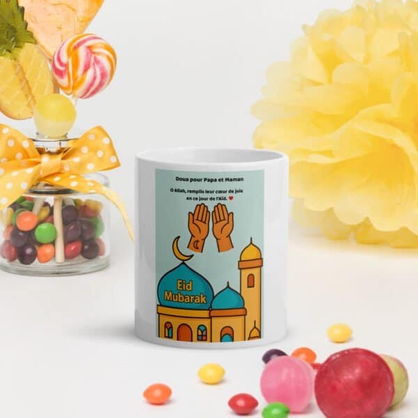 Mug Enfant Eid Mubarak – 1 Cadeau islamique joyeux pour petits musulmans - Image 2
