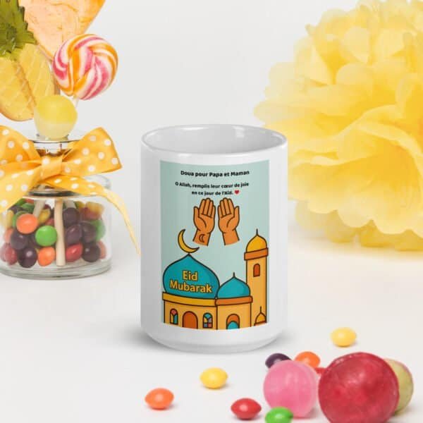 Mug Enfant Eid Mubarak – 1 Cadeau islamique joyeux pour petits musulmans - Image 3