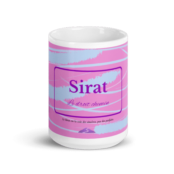Mug Sirat Droit Chemin : 1 repère visuel pour garder le cap chaque jour – Image 4