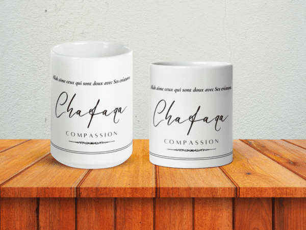 Mug Chafaqa Compassion : 1 message fort pour adoucir les cœurs