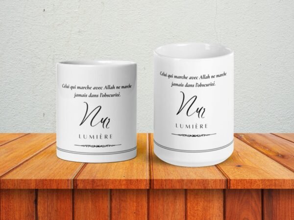 Mug Nur Lumière : 1 puissante source de clarté pour illuminer ton quotidien
