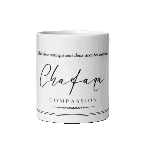 Mug Chafaqa Compassion : 1 message fort pour adoucir les cœurs