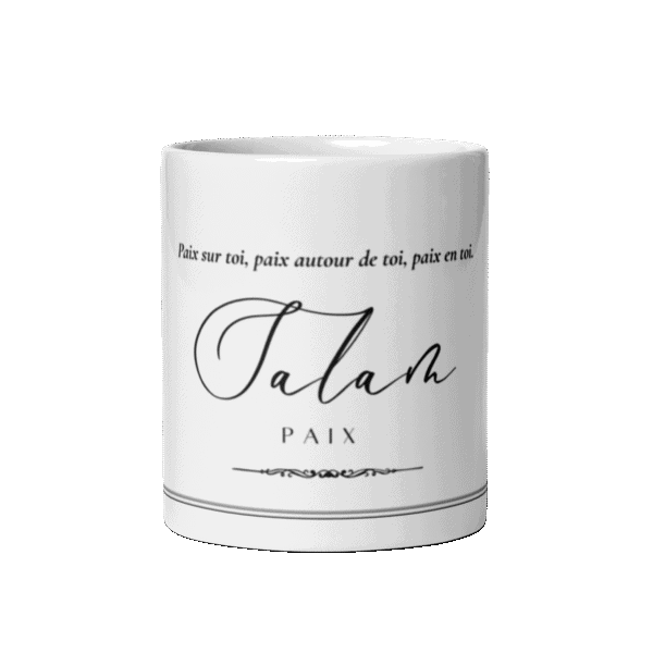 Mug Salam Paix 1 rappel apaisant pour les âmes en quête de sérénité – Image 3