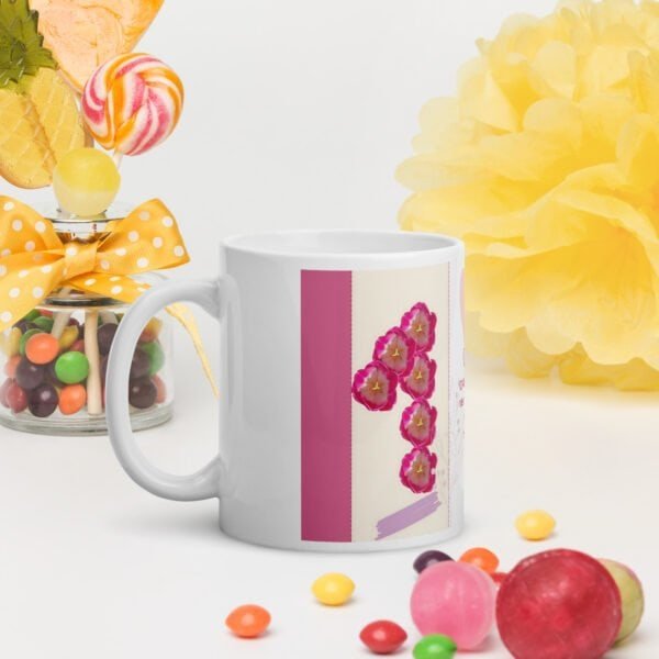 Mug islamique 1 an de plus, Alhamdulillah | Rappel doux et fleuri - Image 2